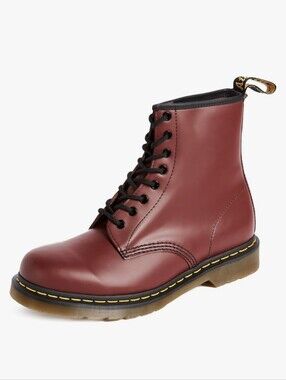 ❤️ Like New 8 Eye Cherry Red 1460 Doc Martens Boots, Women's Sz 8